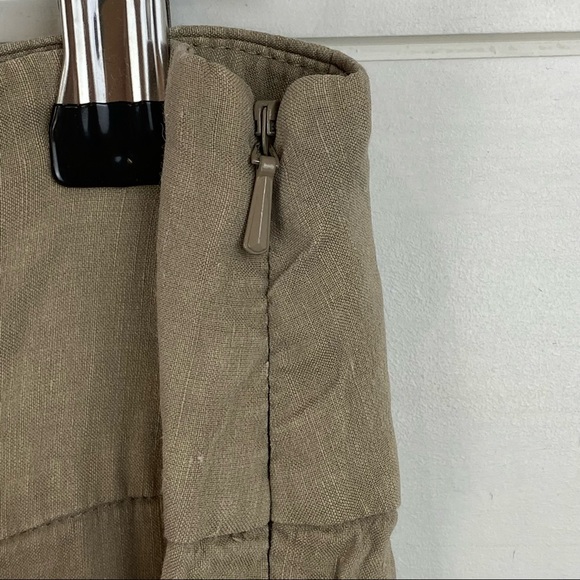Eileen Fisher Small Linen Blend Cuffed Slim Ankle stretch Lightweight Pants - Picture 12 of 12